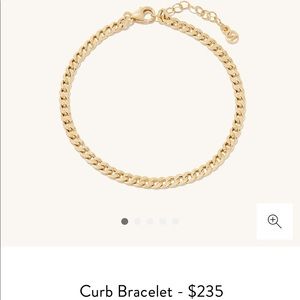Mejuri Curb Chain Bracelet